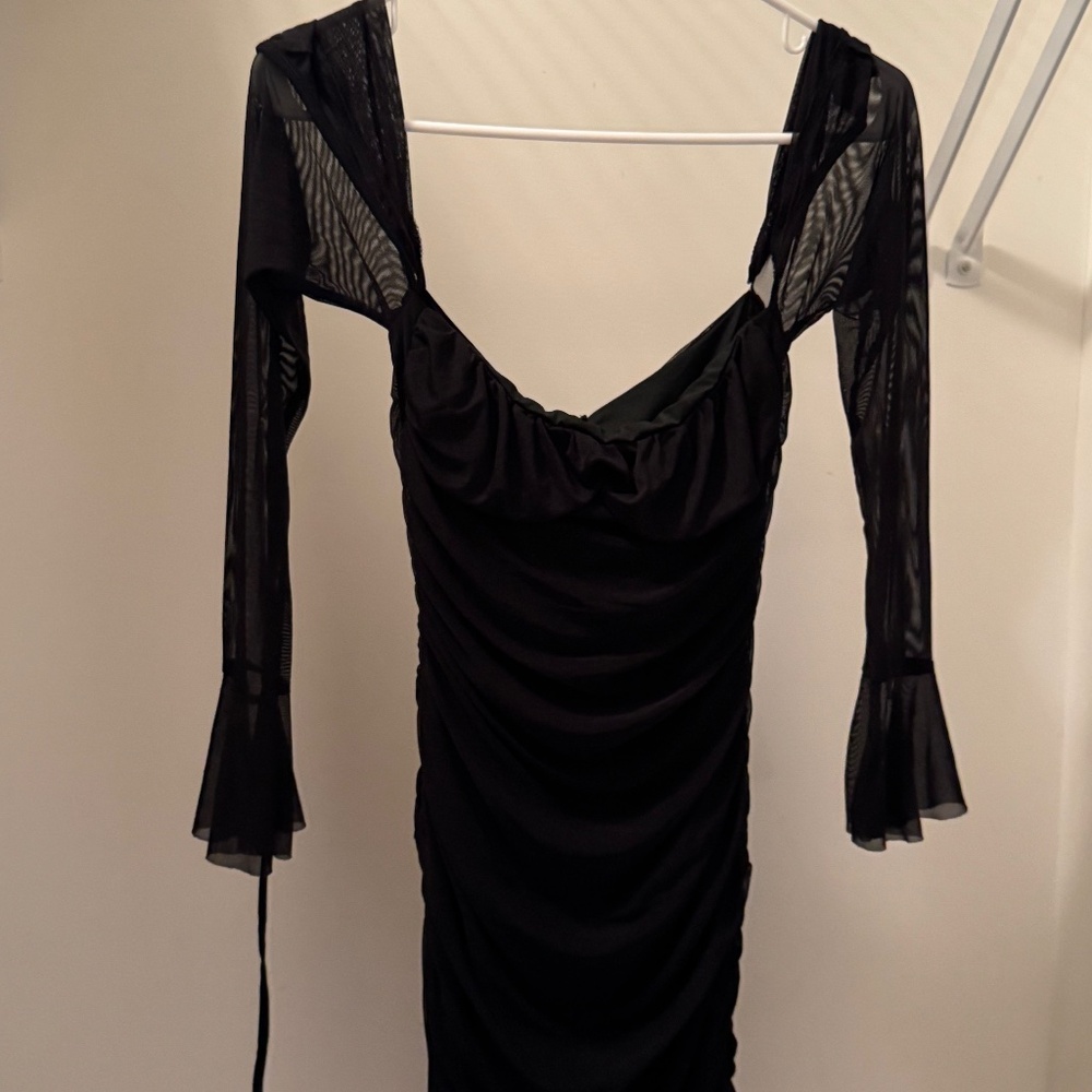 black dress